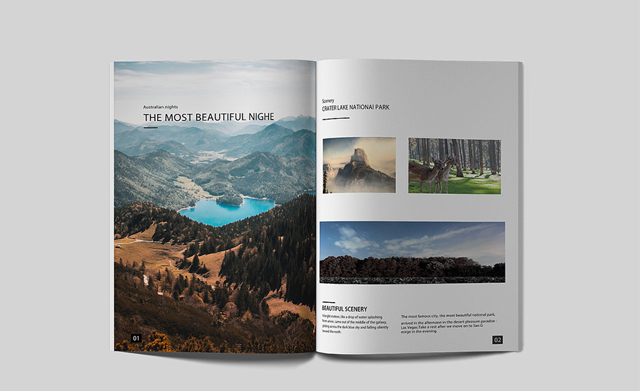 旅游业画册设计要如何设计？